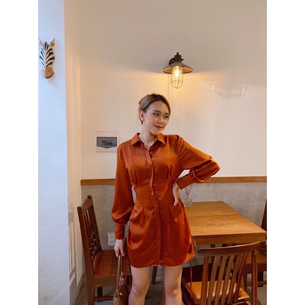 SISTERSISTER - Đầm Christine rút dây hông