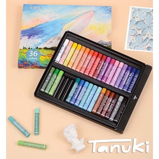 [TANUKI ART] Màu sáp dầu (oil pastel) cá voi