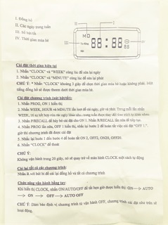 Ổ CẮM HẸN GIỜ ĐIỆN TỬ 220V-16A