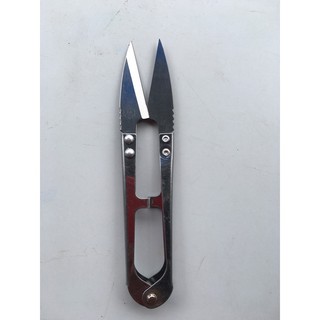 Combo 2 Kéo Bấm Cắt Chỉ Inox Trắng
