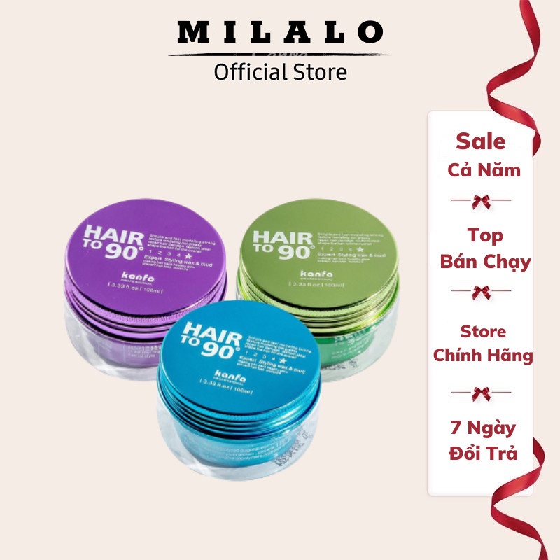 Sáp vuốt tóc Kanfa Hair to 90 Xanh Lá-MILALO