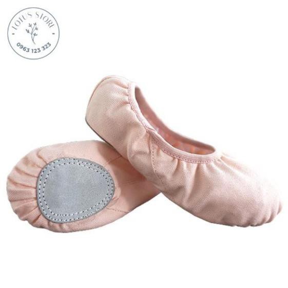 Combo 5 đôi giày múa ba lê ( giày múa ballet ) vải mềm  - Tố Uyên Store