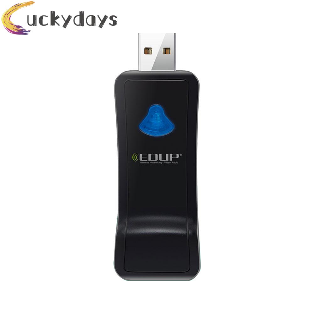 LUCKYDAYS EDUP USB WiFi Wireless Adapter 300Mbps 2.4Ghz TV Network Card LAN Receiver