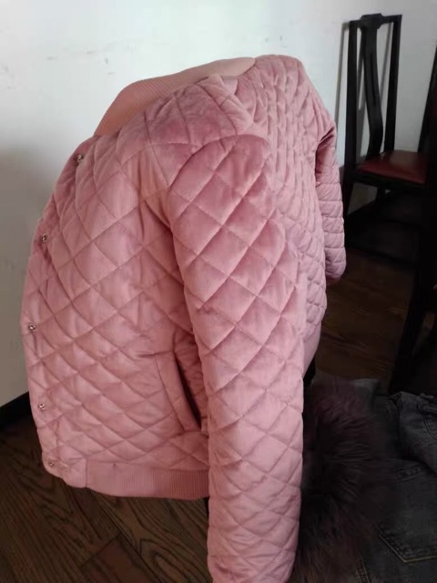 Áo khoác bomber Nhung nữ