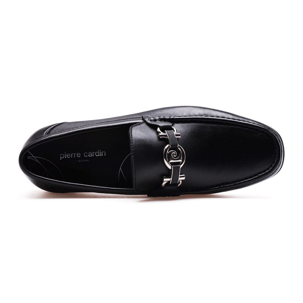 Giày Pierre cardin da bò, đế cao su đúc