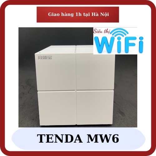 Bộ Ba Cục Phát Wifi Không Dây Tenda Nova MW6 Hệ Thống Ghép Nối Không Dây Cho Vùng Phổ Sóng Rộng Hơn 500m2