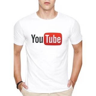 Áo thun nam in hình youtube thun mềm mịn đẹp