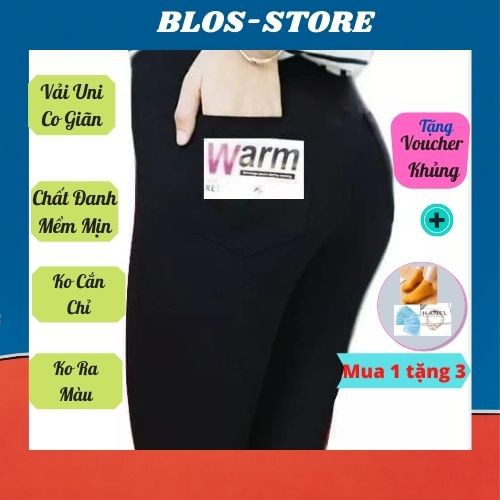 Quần Legging Nữ 🍀FRRESHIP🍀Quần Thun Tôn Dáng Siêu Co Giãn Chất Đẹp QLGW01