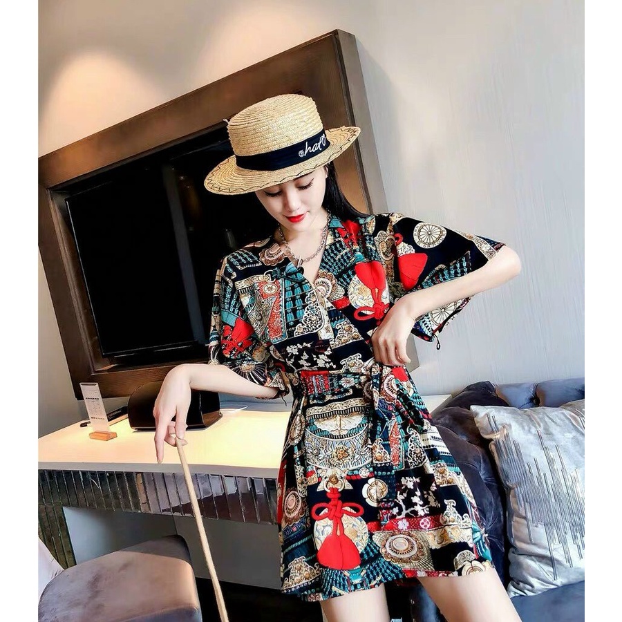 JUMT in Họa Tiết Chất Lụa Nữ Tính