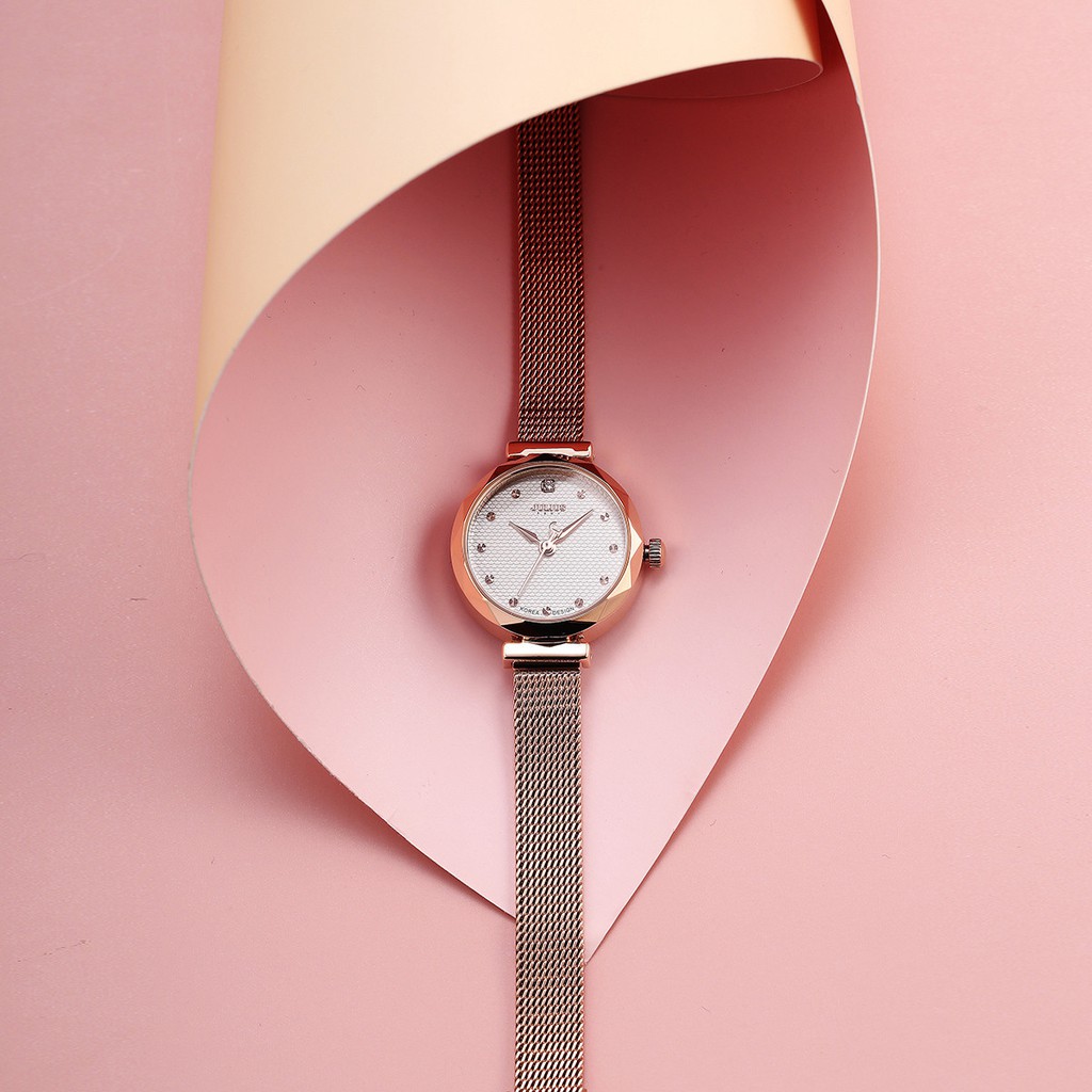 Julius Official | Đồng hồ nữ Julius JA-829 dây thép