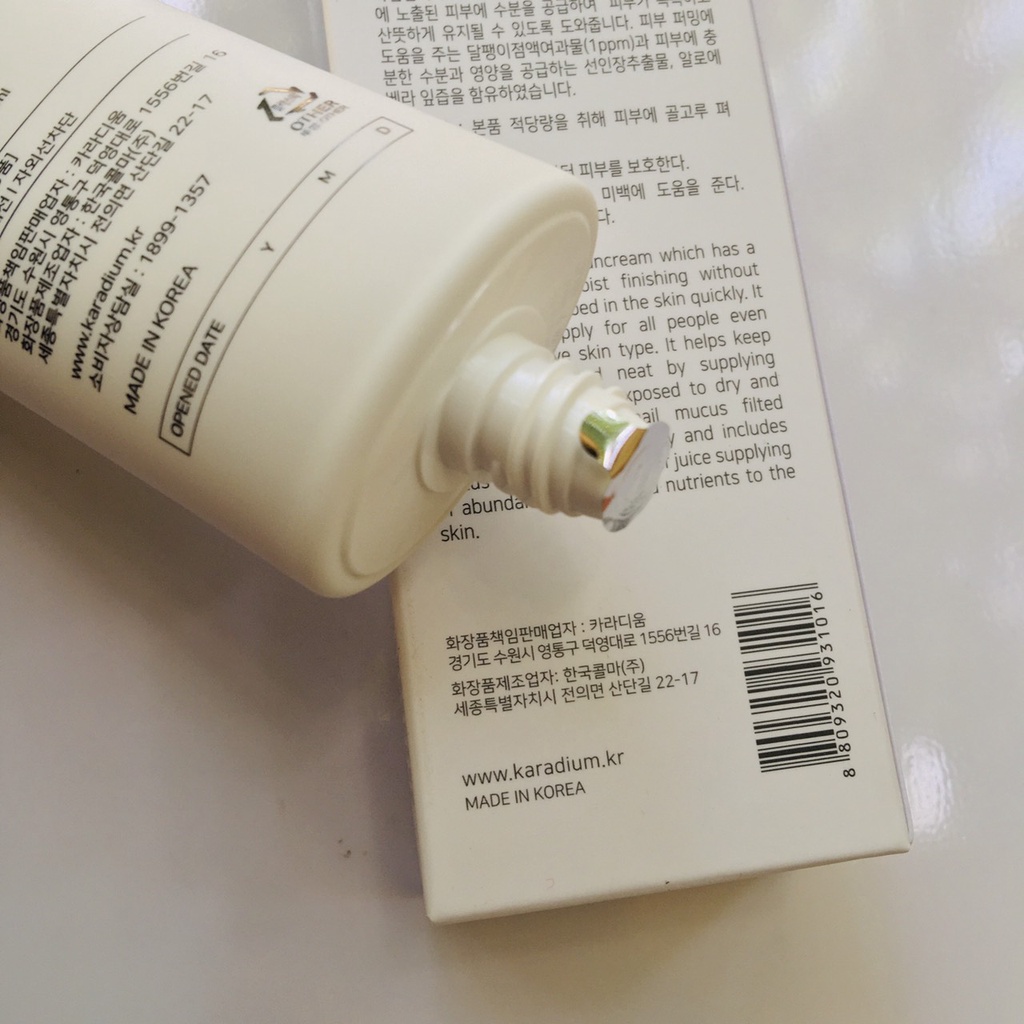 Kem chống nắng Karadium Snail Repair Sun Cream SPF 50 PA+++70 | BigBuy360 - bigbuy360.vn
