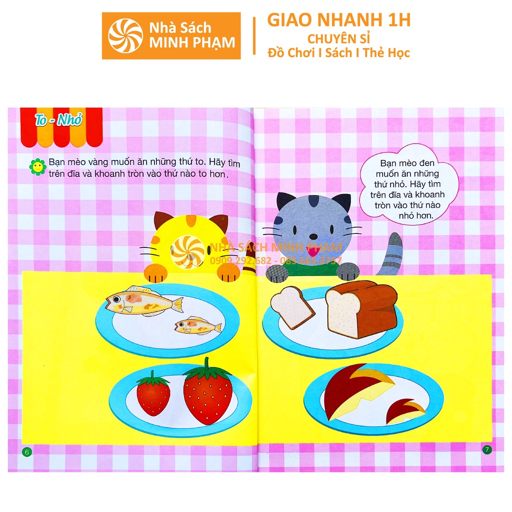 Sách - Toán tư duy cho trẻ Từ 3-4 Tuổi