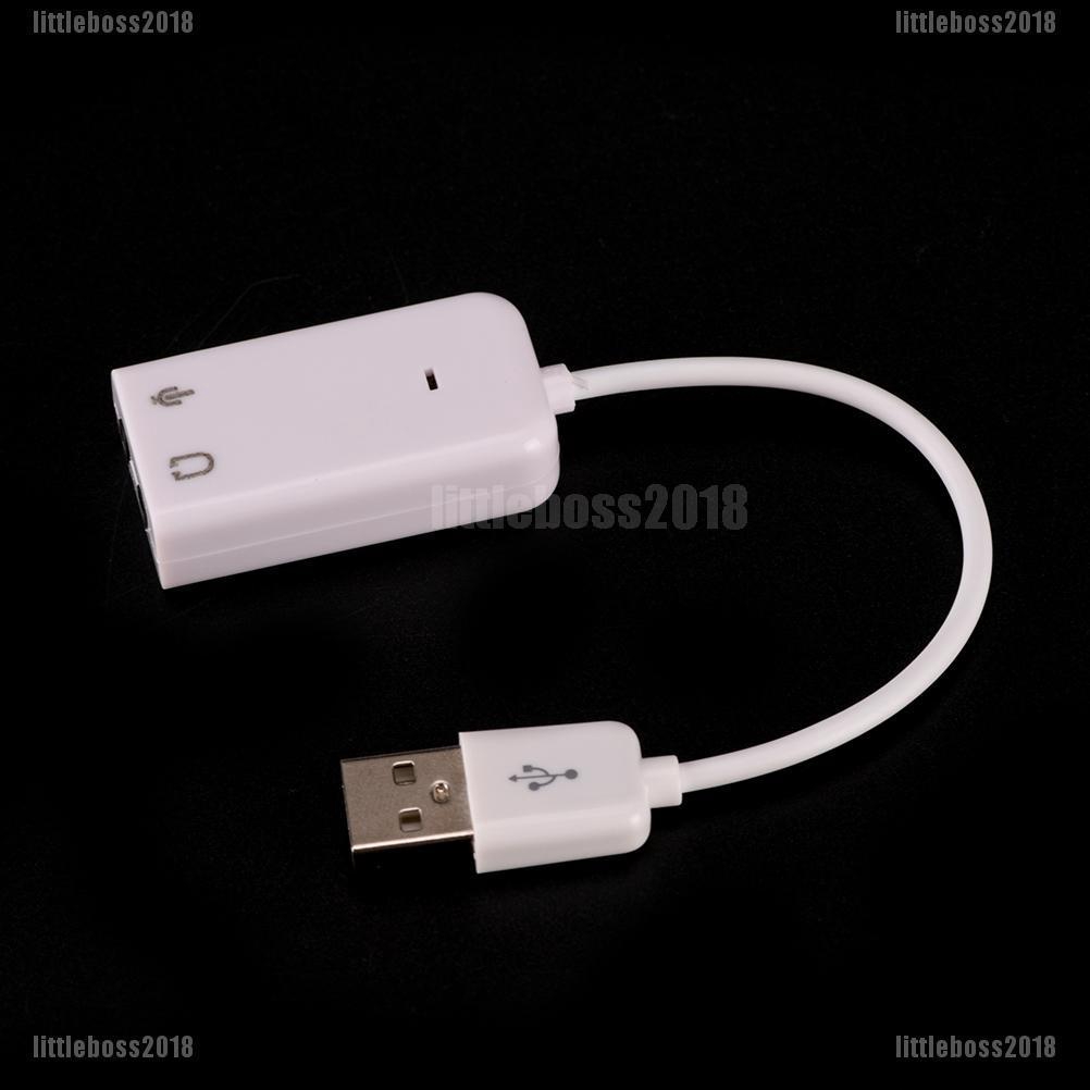 Cáp chuyển hai đầu jack cắm âm thanh sang USB