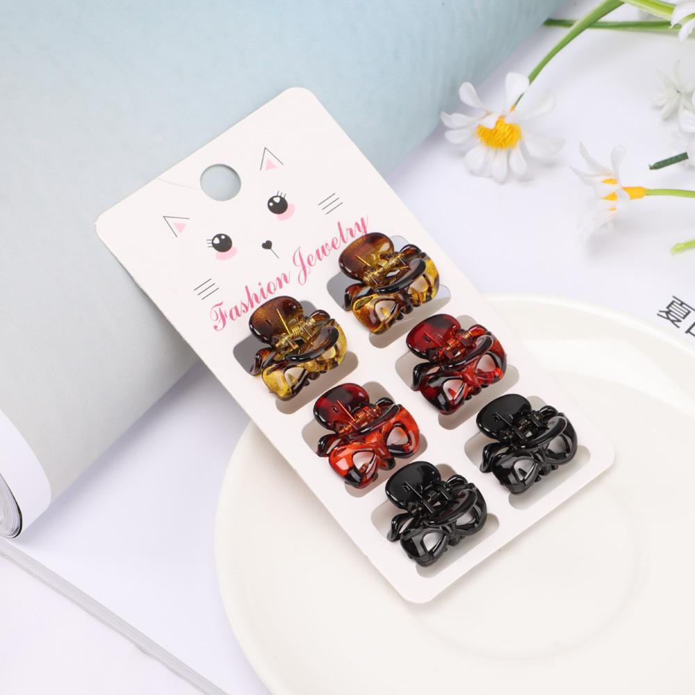 ROSE Set 6 Kẹp Tóc Dễ Thương Cho Nữ