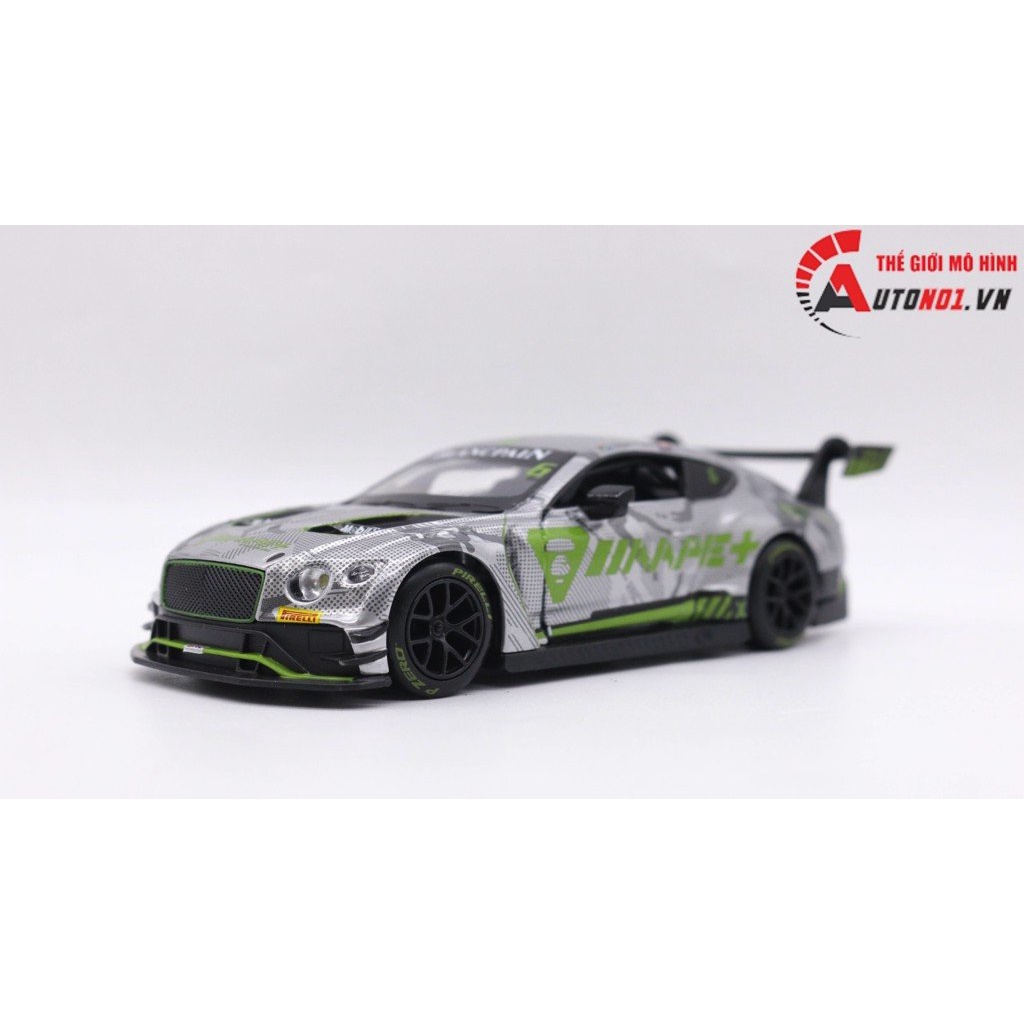 MÔ HÌNH XE BENTLEY CONTINENTAL GT3 2018 BLANCPAIN GT SERIES ASIA 1:32 MAKEDA 7781