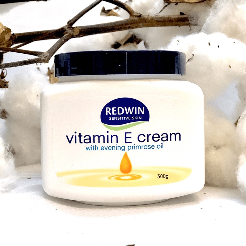 Kem dưỡng vitamin e cream redwin úc chính hãng 300g Kem dưỡng ẩm cream giúp da mềm mịn sáng bóng  hết khô nứt nẻ