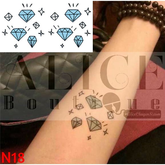 Hình xăm tattoo loại nhỏ