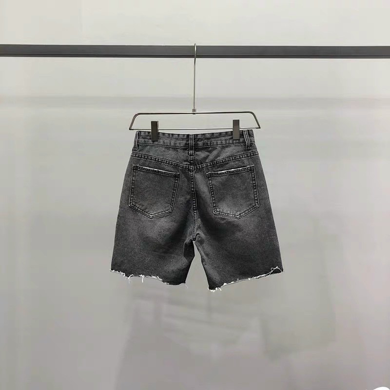 QUẦN SHORT JEANS RÁCH XÁM ( có hình chụp thật )