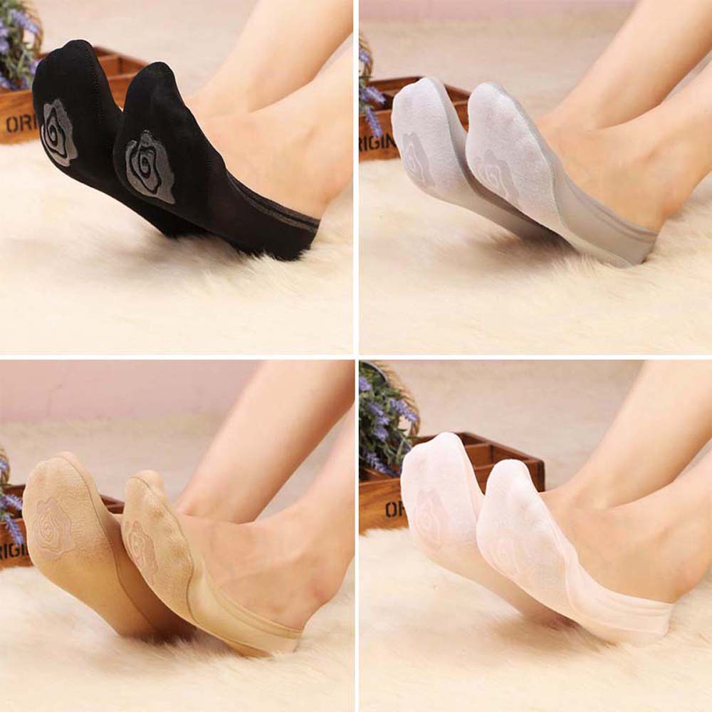 Vớ Búp Bê Nữ Có Đệm Cao Su Ẩn Chống Trượt