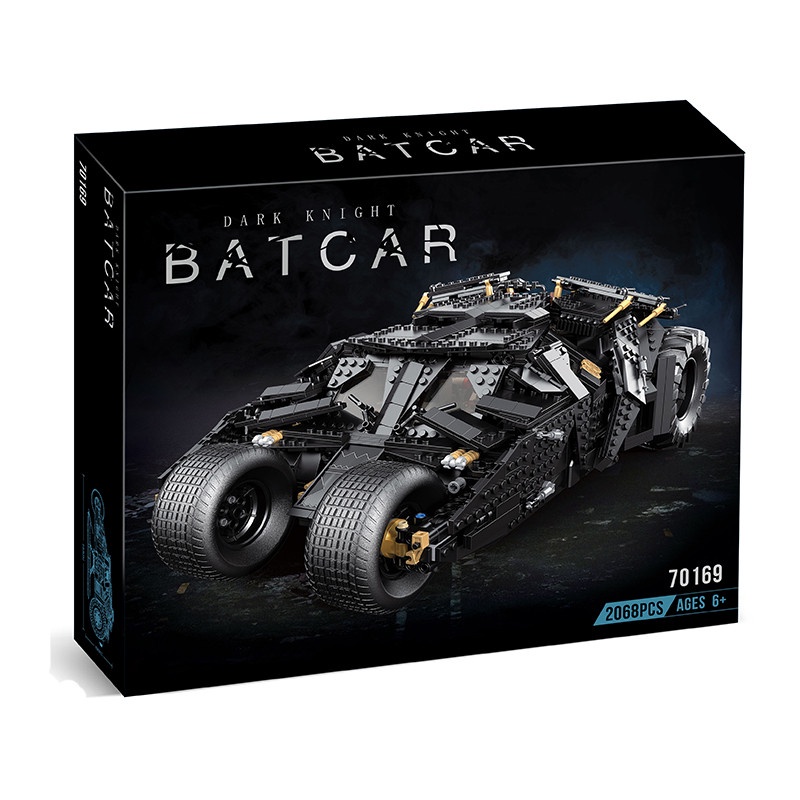 Lắp ráp mô hình DARK KNIGHT BATCAR 70169 / 83663 SIÊU XE BATMAN