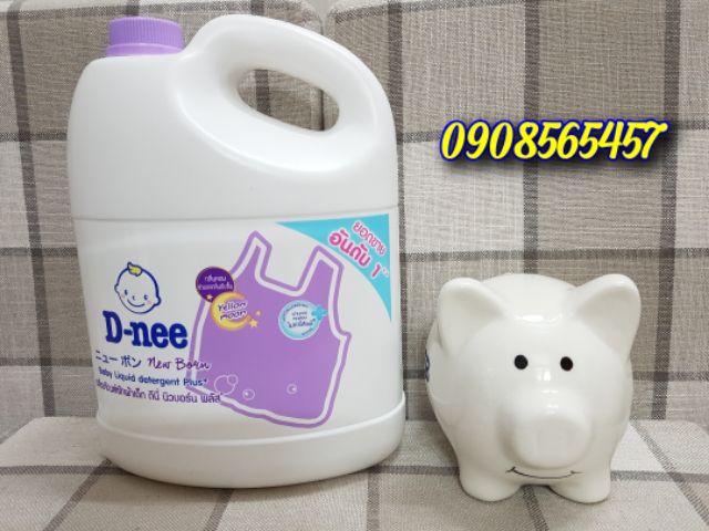 NƯỚC GIẶT XẢ QUẦN ÁO TRẺ EM DNEE THÁI LAN 3000ML