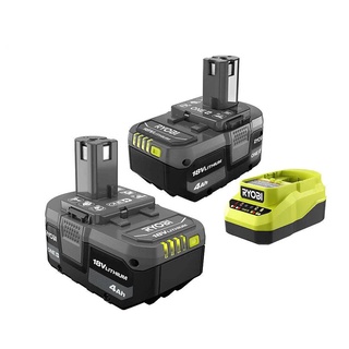 Nhập mỹ - bộ pin sạc ryobi psk006 one+ 18v lithium-ion 4.0 ah battery and charger kit