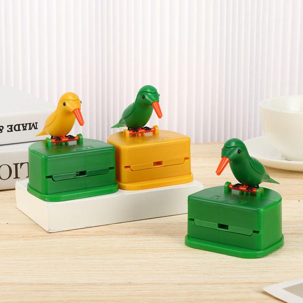 Hộp Đựng Tăm Xỉa Răng Tự Động Bằng Nhựa Dễ Thương