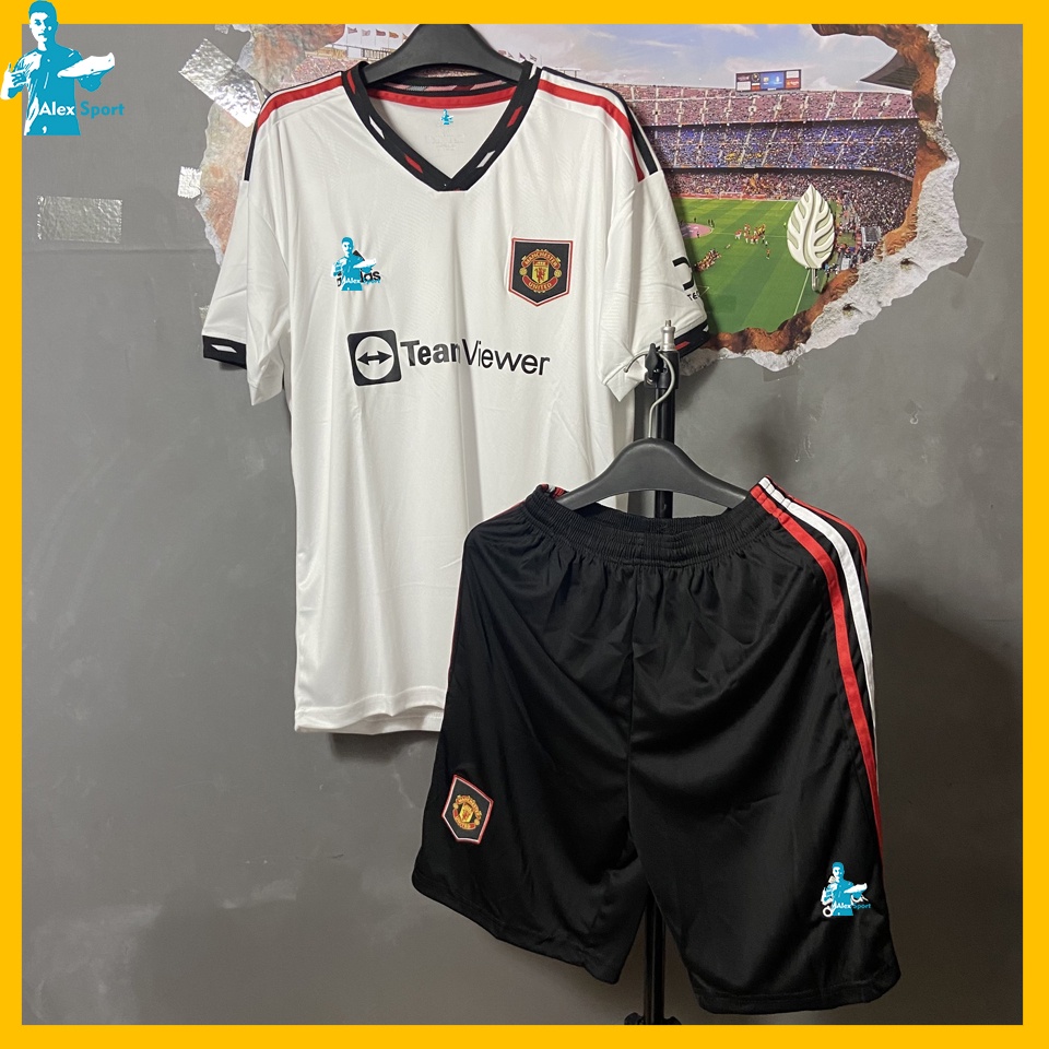 Bộ Quần Áo Bóng Đá CLB Man U sân khách 2023 BẢN ĐẸP - Alex Sport