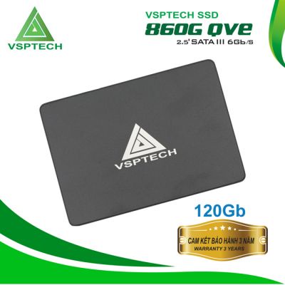 Ổ cứng SSD 120G VSPTECH 860G QVE Sata III 6Gb s MLC VSP-120G thumbnail