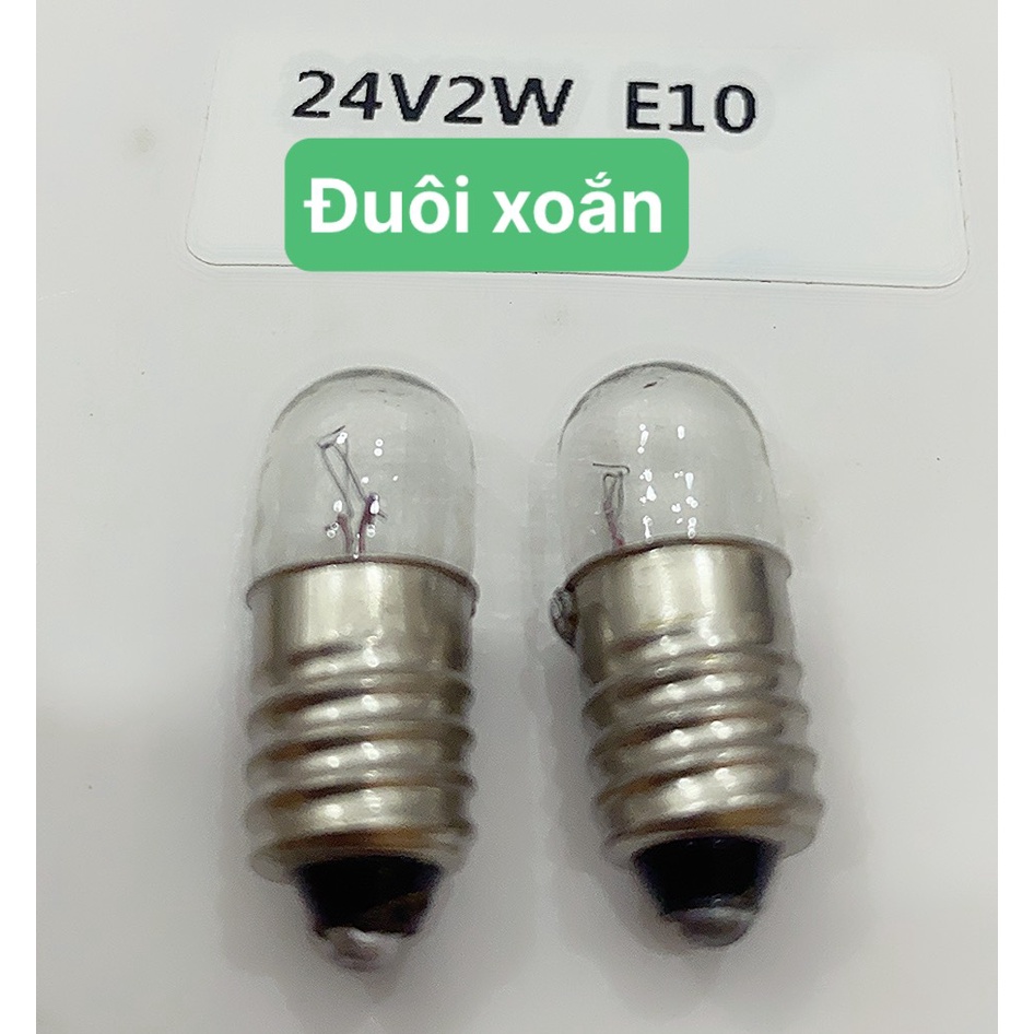 Bóng đèn tín hiệu 2W  đuôi cài hoặc đuôi xoắn TQ