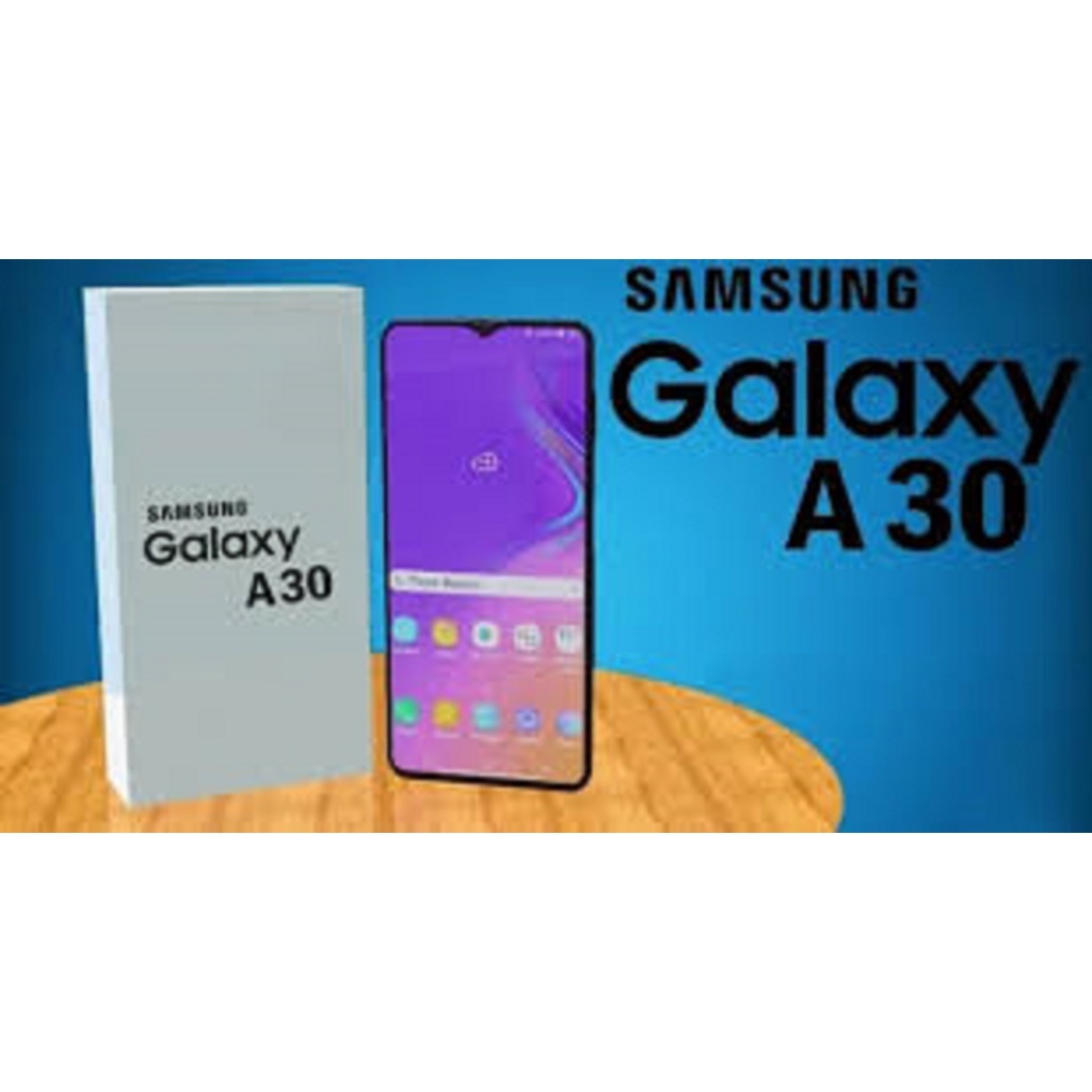 Điện thoại Samsung Galaxy A30 Chính Hãng 2sim ram 4G bộ nhớ 64G, màn 6.4inch, Camera siêu nét - GS 02