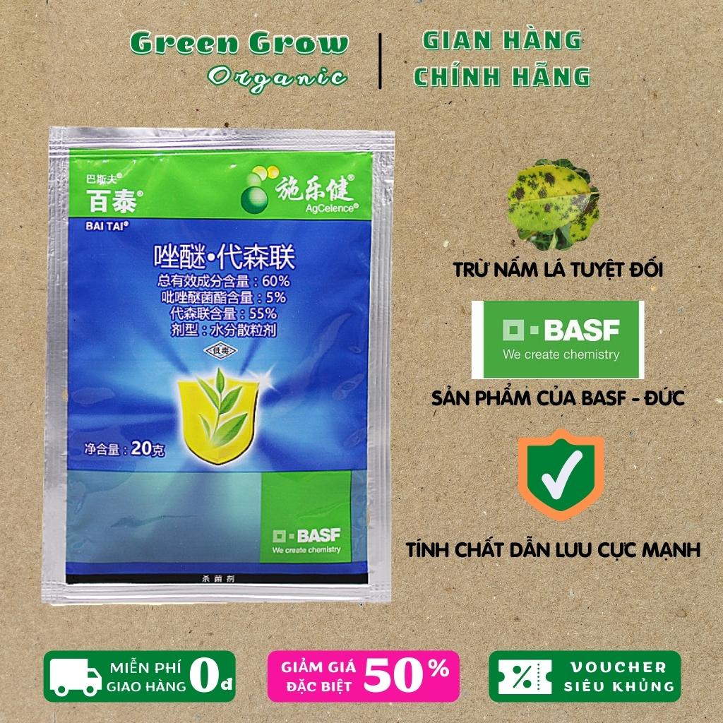 Thuốc đặc trị nấm lá cho hoa hồng phong lan BASF nội địa Trung Quốc diệt trừ nấm lá tận gốc MS106 GREEN GROW