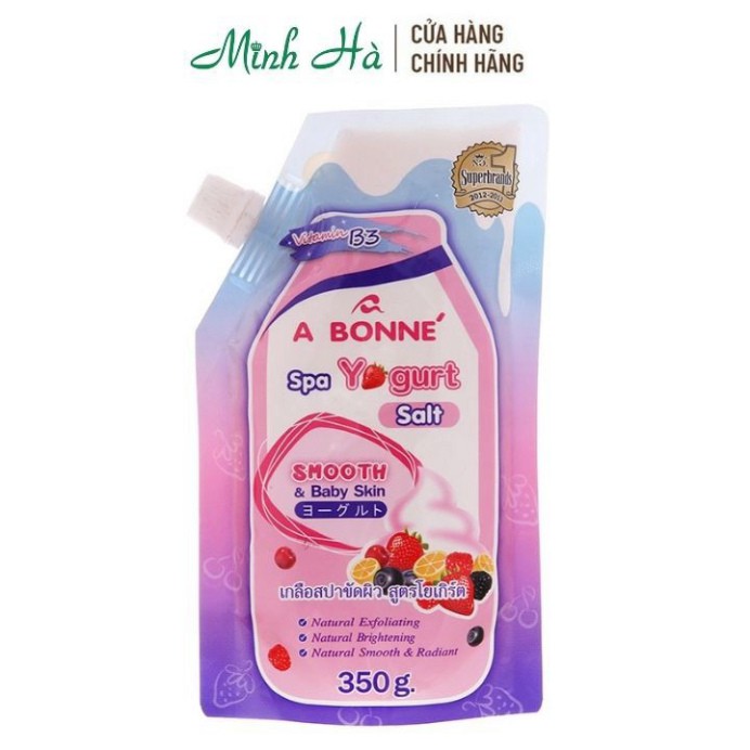 Muối tắm sữa chua Spa Yogurt Salt A Bonne 350g từ Thái Lan