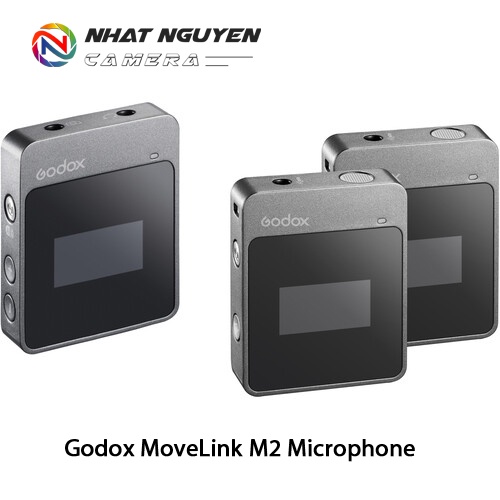 Micro không dây Godox MoveLink M2 Microphone - Bảo hành 12 tháng