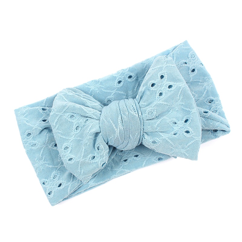 Băng Đô Mềm Co Giãn Đính Hoa Dành Cho Bé Gái