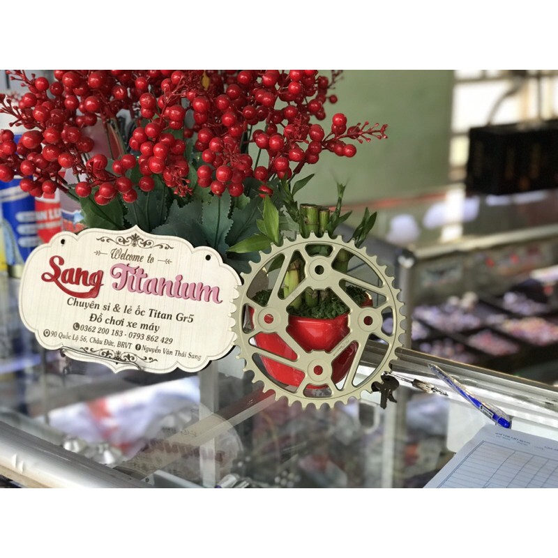 Dĩa nhôm 7075 cho satria raider fi