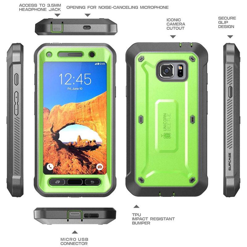 Ốp điện thoại SUPCASE bảo vệ toàn diện cho Samsung Galaxy S7 Active