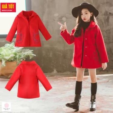 Áo dạ cho bé gái 2 tuổi (3 - 12 tuổi) ☑️ áo khoác bé gái 13 tuổi (3 - 12 tuổi) ☑️ Thời trang bé gái 8 tuổi