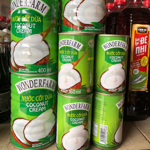 Nước cốt dừa Wonderfarm 400ml