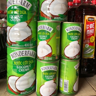 Nước cốt dừa Wonderfarm 400ml