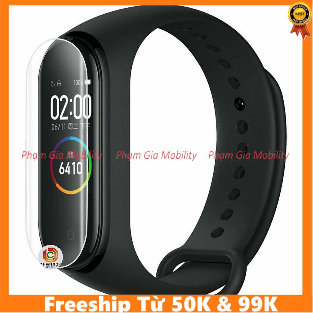 Combo hai miếng dán màn hình dẻo ppf cho Xiaomi Mi Band 4 / mi Band 5