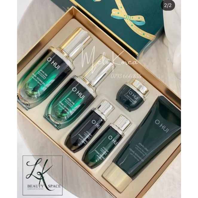 Sét Ohui xanh , xe khít chân lông, dưỡng ẩm da, chống lão hoá da hàn quốc chính hãng