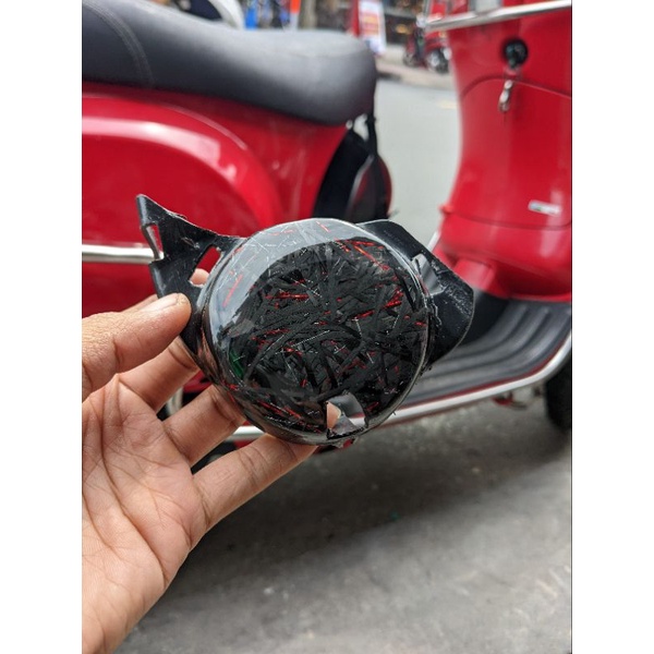 Nắp che cao su treo máy xe Vespa Sprint/Primavera