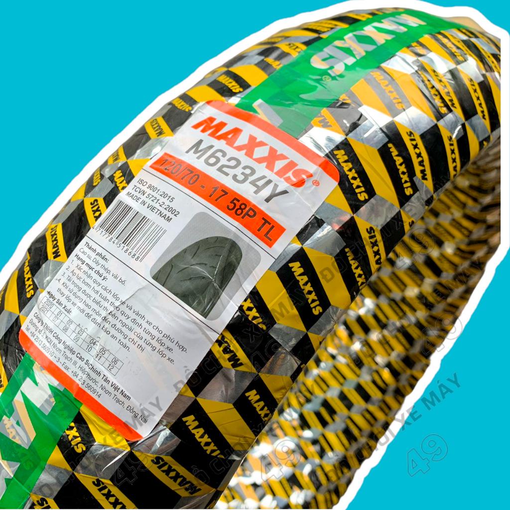 Vỏ Lốp Xe Máy Maxxis 6234 - 120/70/17 Cho Exciter 150/Winner/Exciter 155