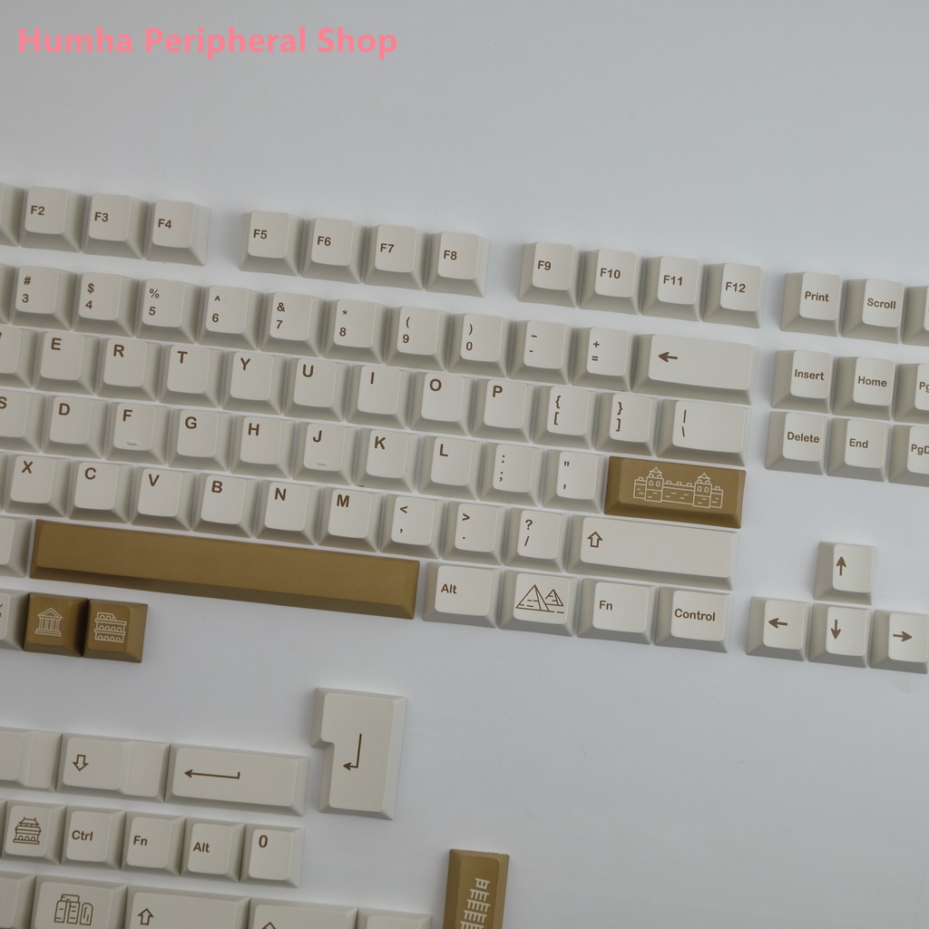 Bàn Phím R1 140 Phím Chất Liệu PBT Nhuộm Màu Họa Tiết Cherry profile Cá Tính