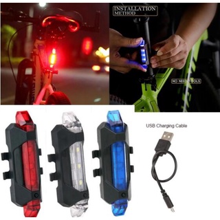 Đèn LED chiếu hậu Kevanly sạc USB cho xe đạp