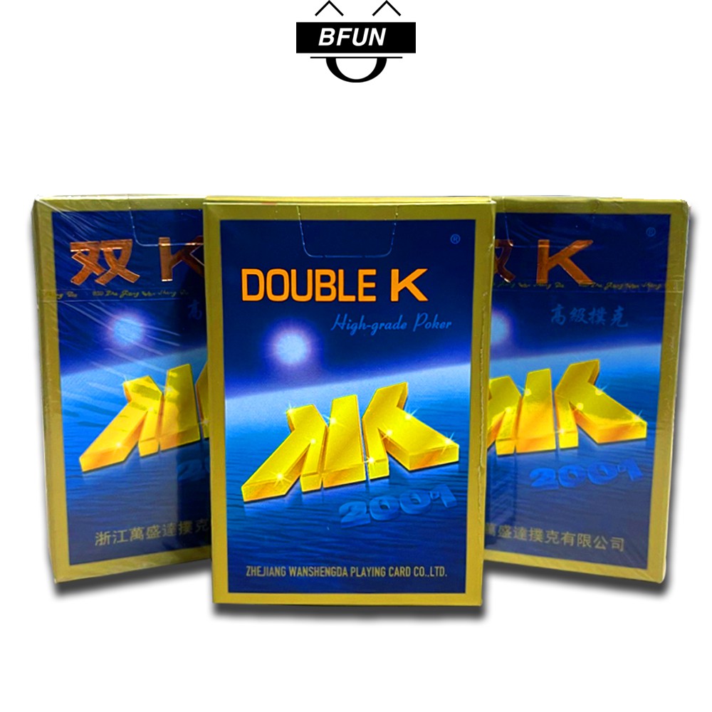 Bài Tây Giấy DOUBLE K - Bài 52 Lá Giấy Đẹp - Đồ Chơi Trẻ Em BFUN