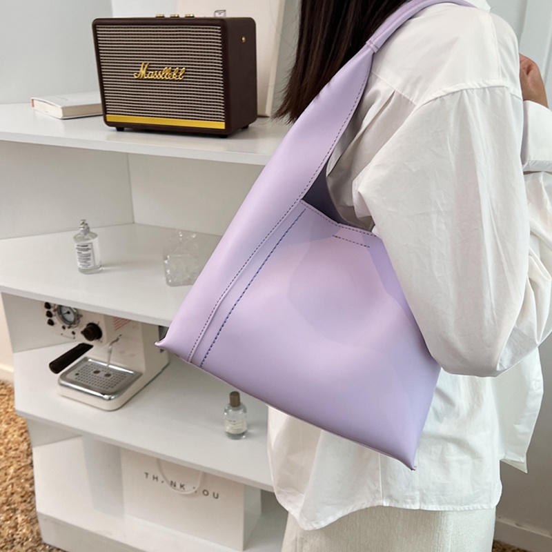 IELGY Túi Đeo Vai Mềm Cỡ Lớn Phong Cách Đơn Giản Cho Nữ