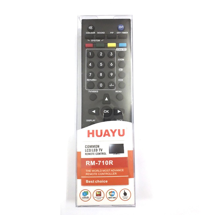 Remote điều khiển  tivi JVC LCD - hàng trong hộp| chuẩn công ty - Đức Hiếu Shop