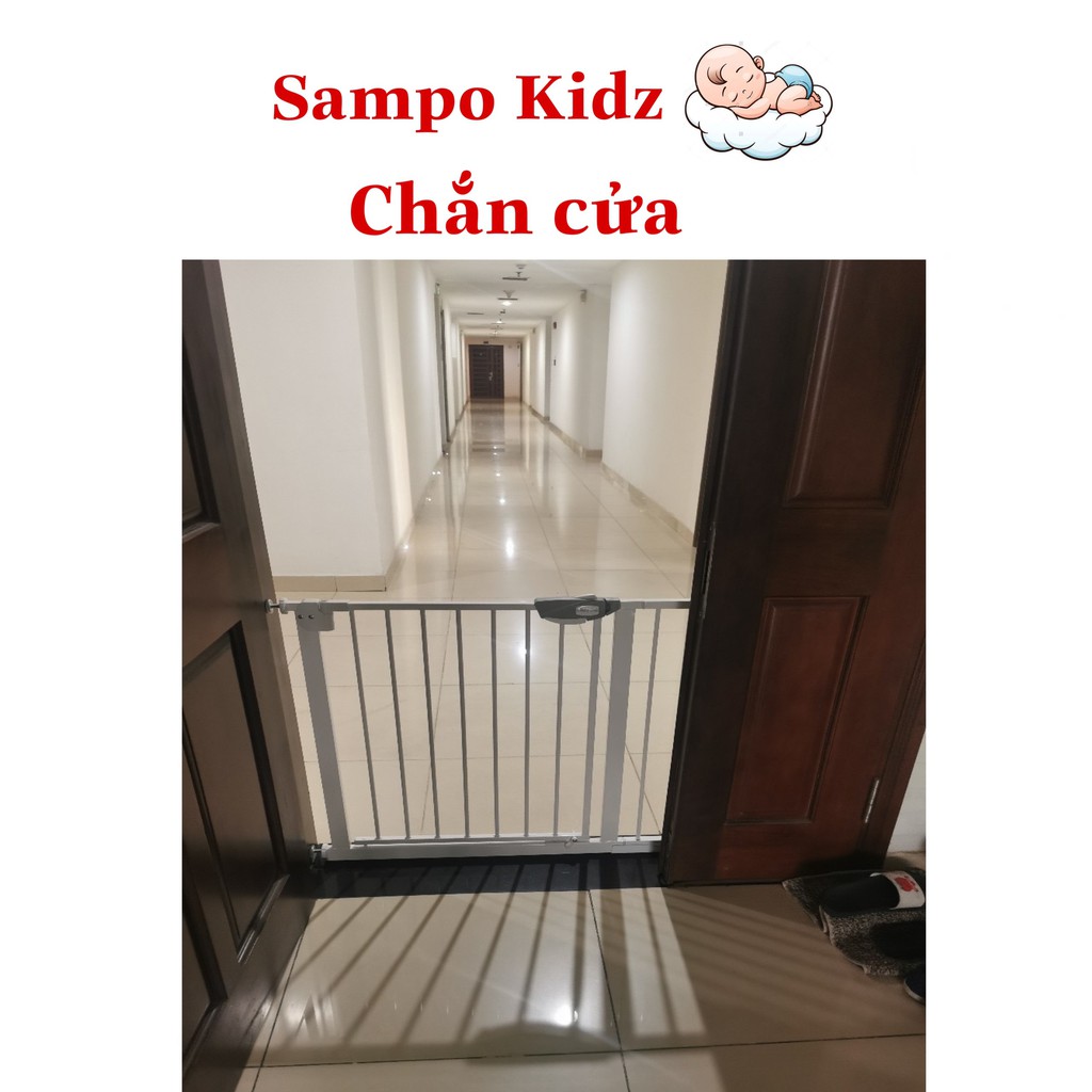 Thanh Chắn Cửa, Chắn Cầu Thang Ngăn Bé Leo Trèo (Không Khoan Tường)